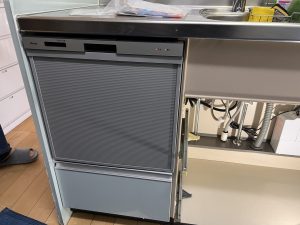池田市で食洗機を交換 施工後